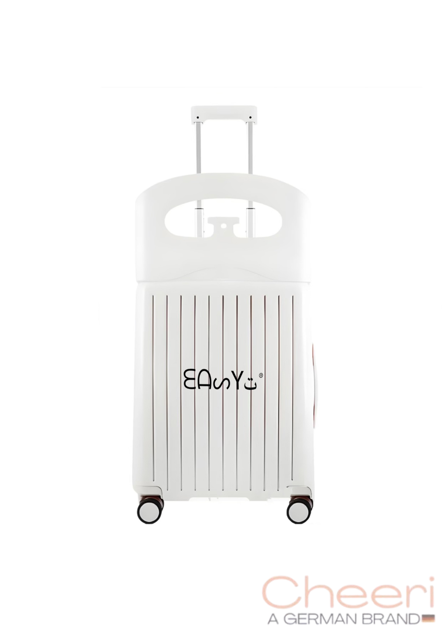 Rebolet| Handgepäckkoffer EASY mit Sitz und klappbarer Rückenlehne