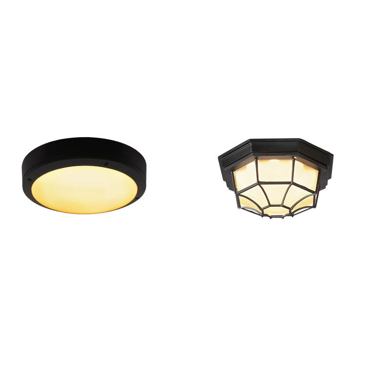 Rebolet| LunaShield LED-Deckenleuchte für den Außenbereich | Wetterfestes Design gemäß IP65