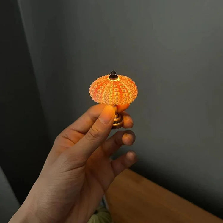 Rebolet| Seeigel Nachtlampe - Lampe - Stimmungsvolle Beleuchtung