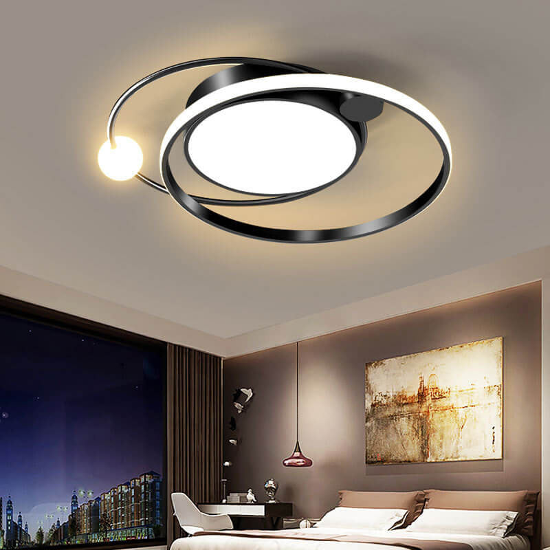 Rebolet| Runde LED Deckenleuchte | Nordisches Minimal Design