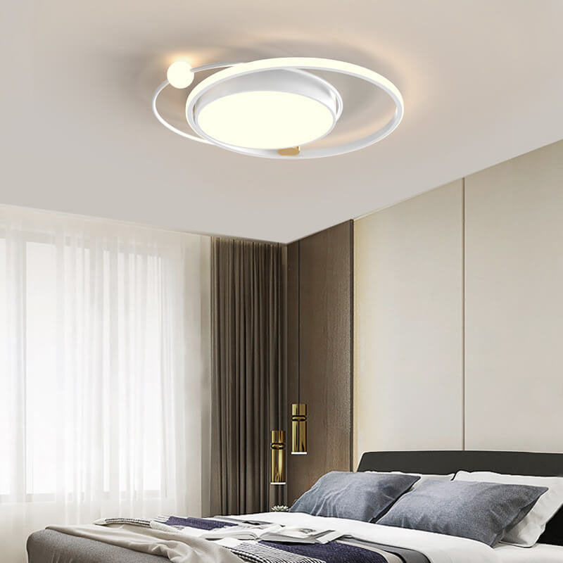 Rebolet| Runde LED Deckenleuchte | Nordisches Minimal Design