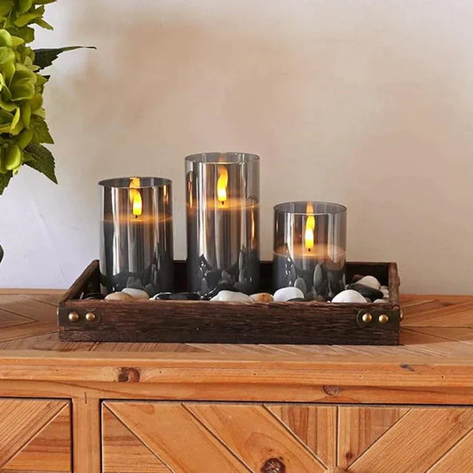 Rebolet| LED-Kerzenset ohne Flamme