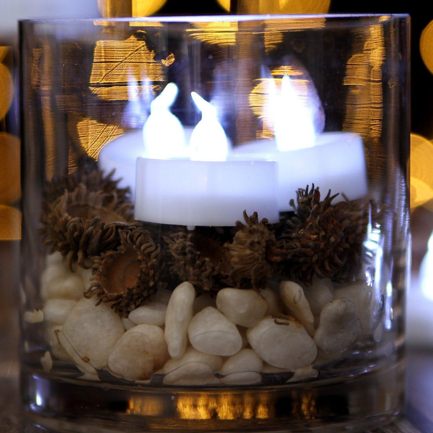 Rebolet | LED Teelichter | Flammenlose Beleuchtung mit Timer