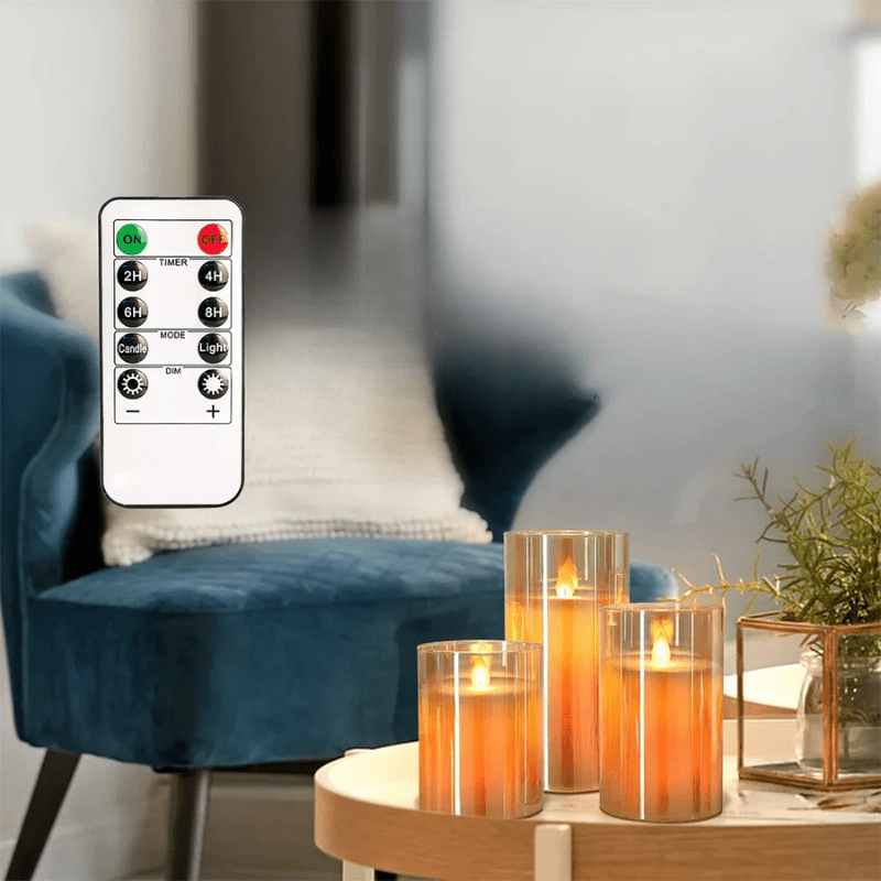 Rebolet| Realistische LED-Kerzen mit atmosphärischem Flame-Effekt