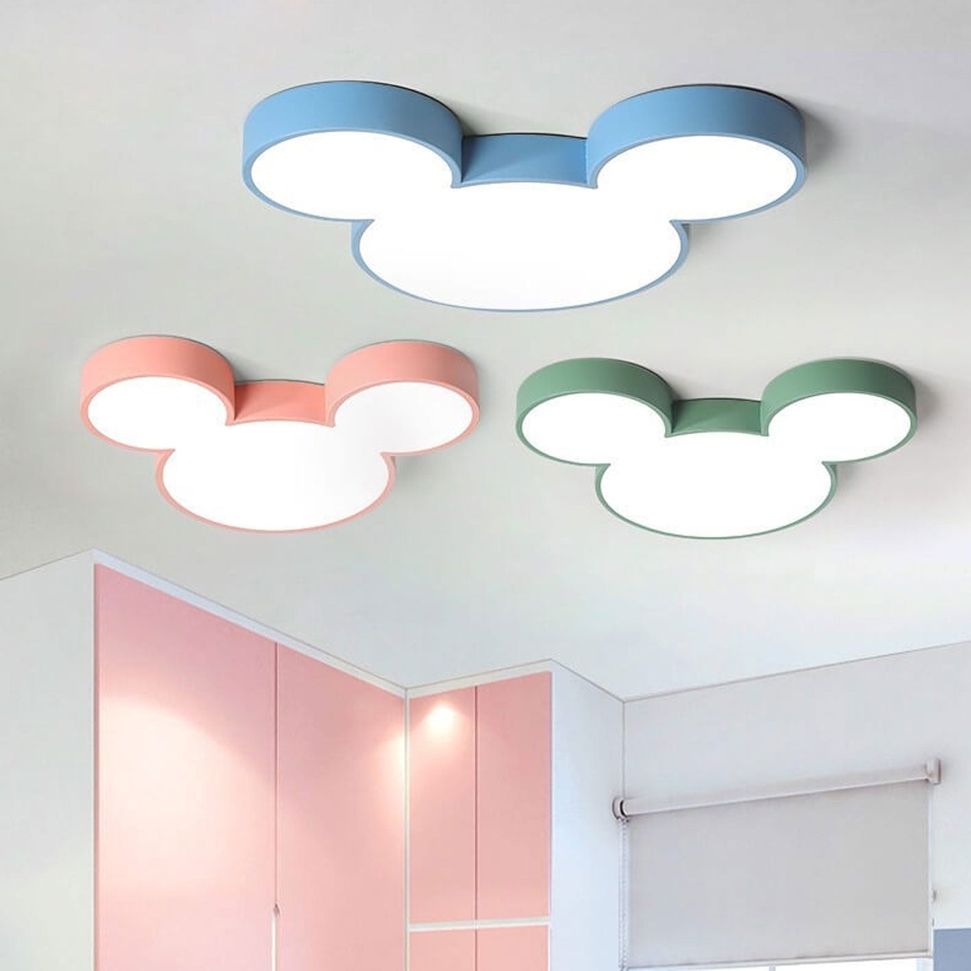 Rebolet| Cartoon LED Deckenleuchte | Schlankes Kinder Design