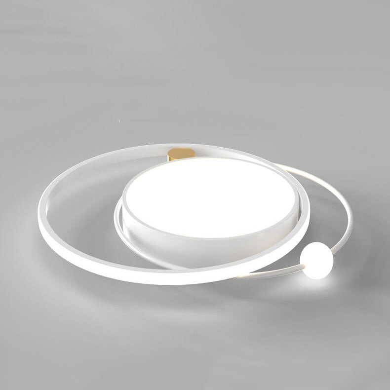 Rebolet| Runde LED Deckenleuchte | Nordisches Minimal Design