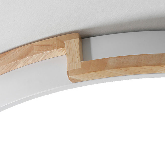 Rebolet| Nordic LED-Deckenleuchte mit Holzrahmen