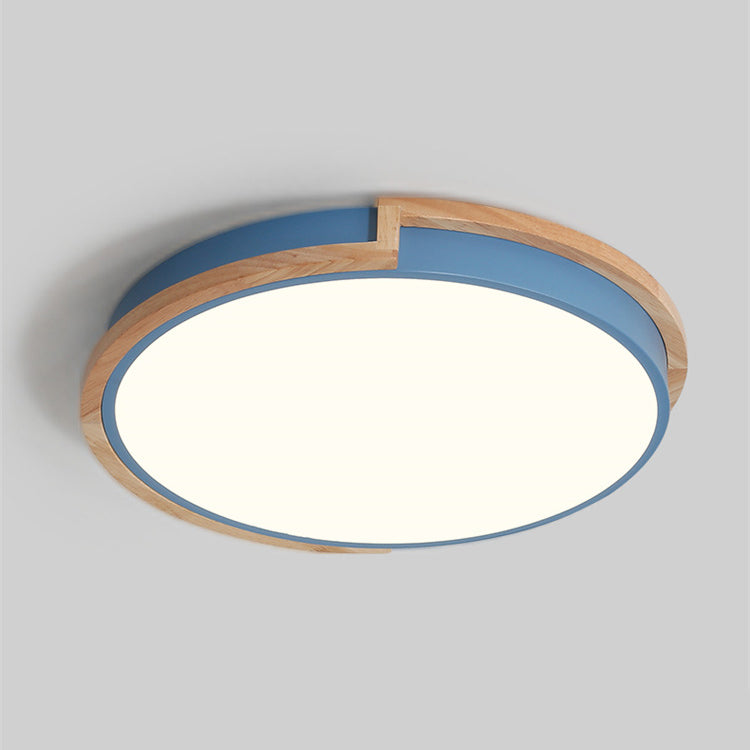 Rebolet| Nordic LED-Deckenleuchte mit Holzrahmen