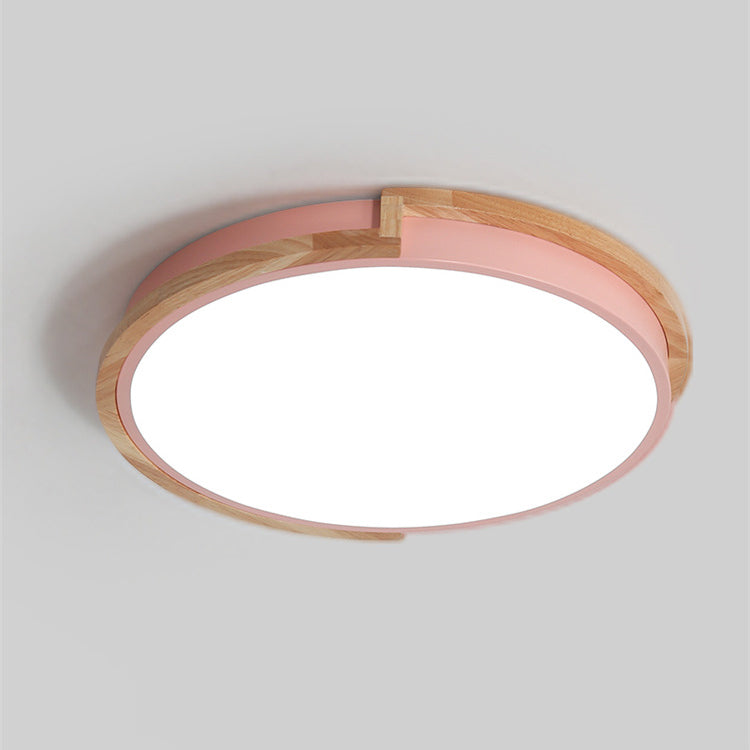 Rebolet| Nordic LED-Deckenleuchte mit Holzrahmen