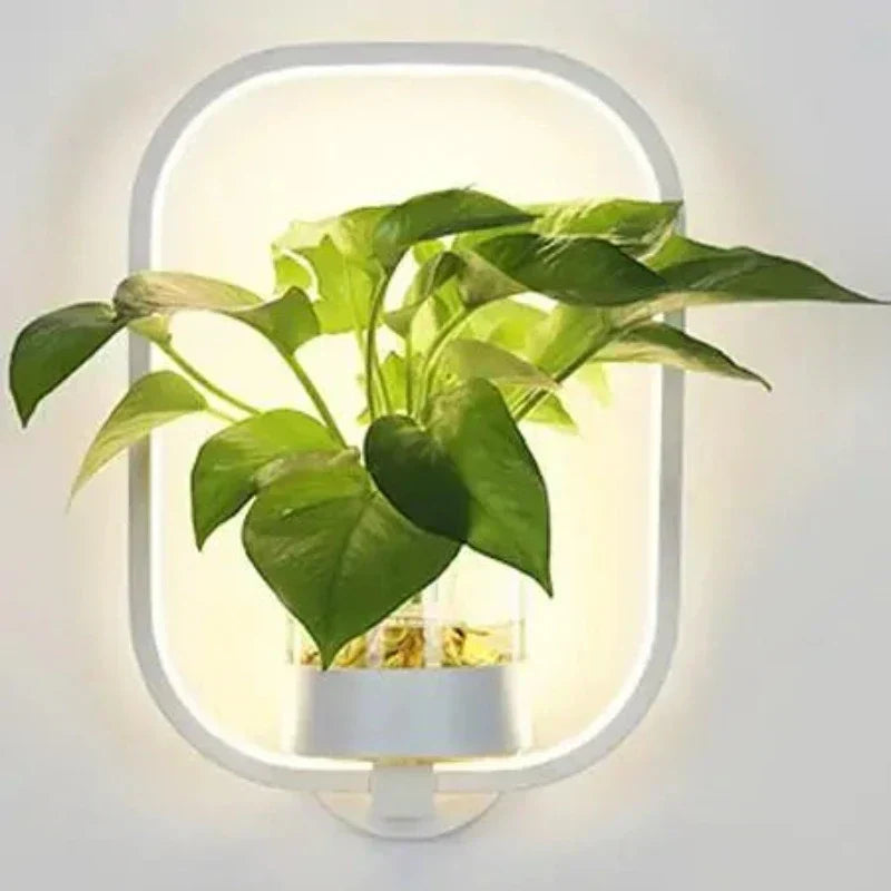 Rebolet| Botanische Wandleuchte mit Pflanze | Stilvolle Wandbeleuchtung