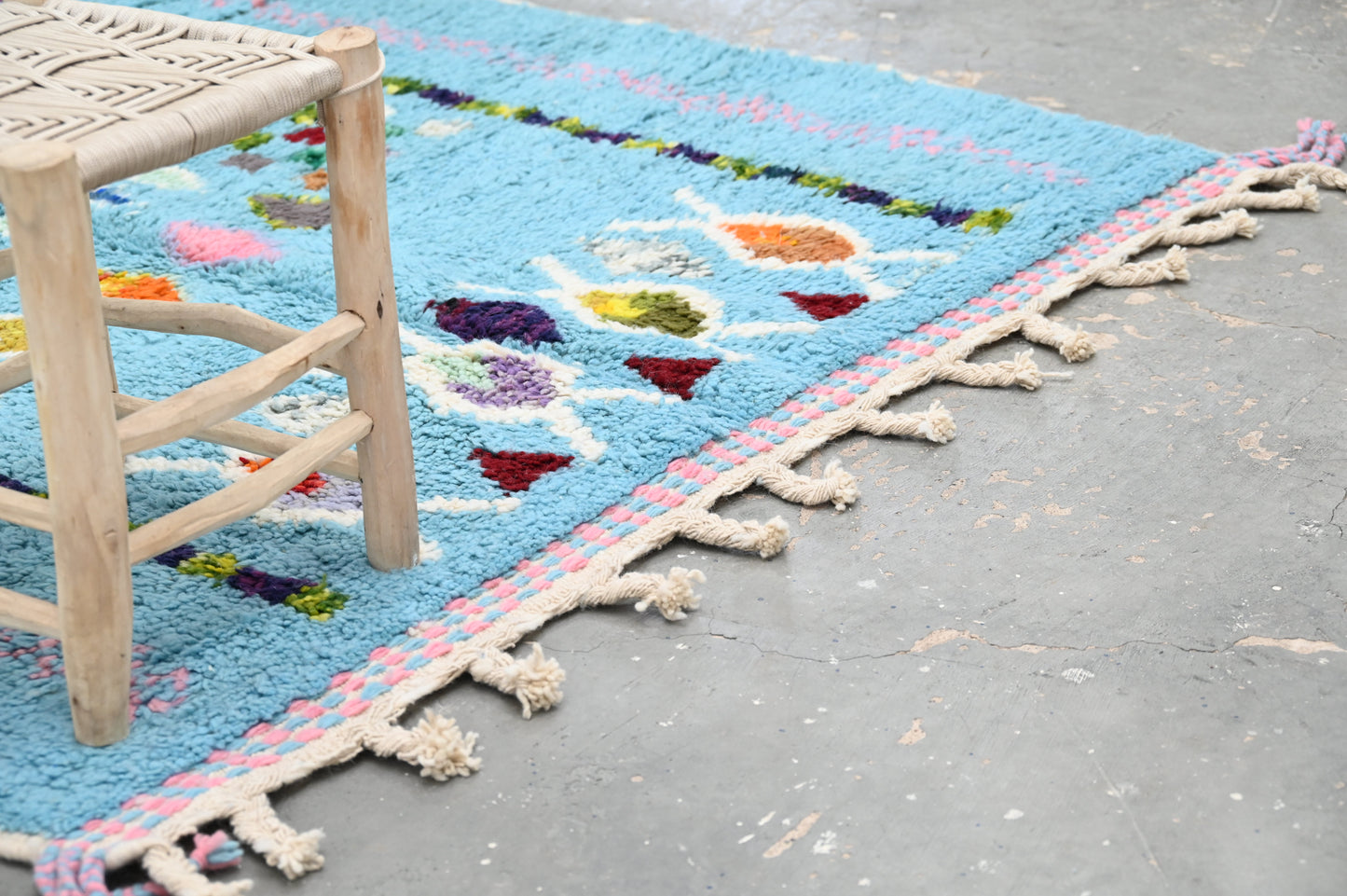 Rebolet|Tapis traditionnel Azilal 257 X 160 Cm