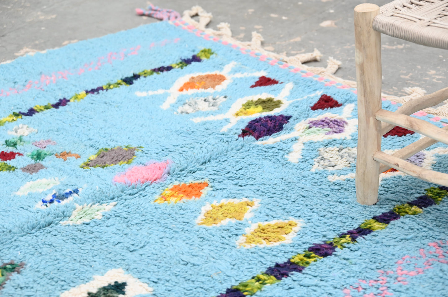 Rebolet|Tapis traditionnel Azilal 257 X 160 Cm