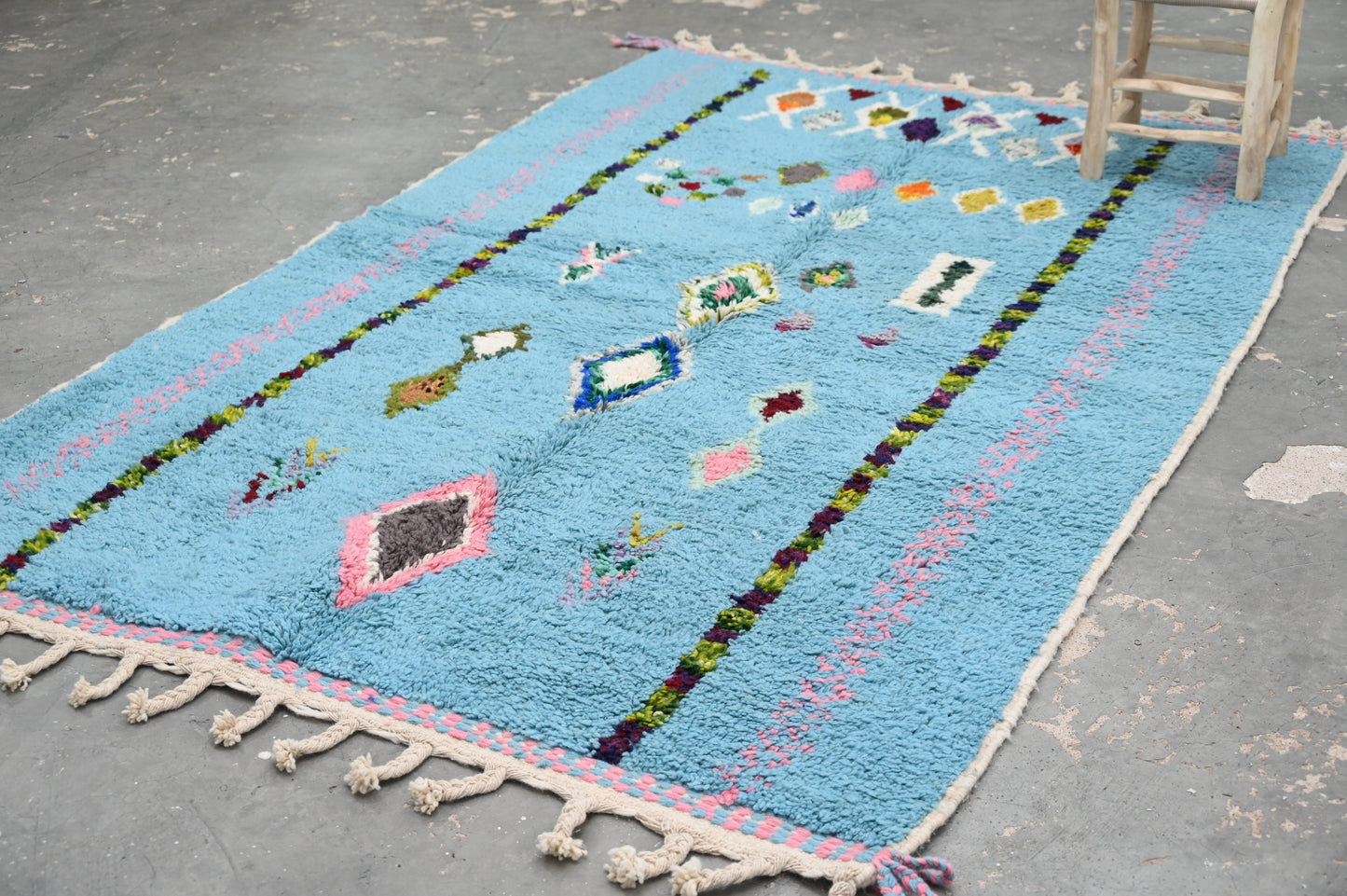 Rebolet|Tapis traditionnel Azilal 257 X 160 Cm
