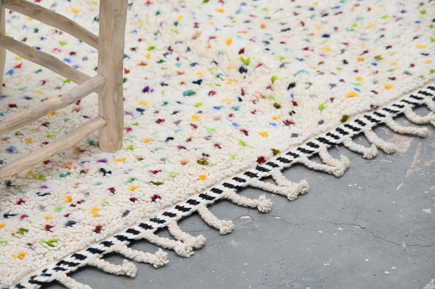 Rebolet| Tapis traditionnel Azilal 260 X 170 Cm