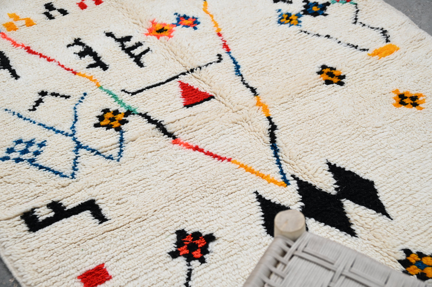 Rebolet| Tapis traditionnel Azilal 255 X 150 Cm