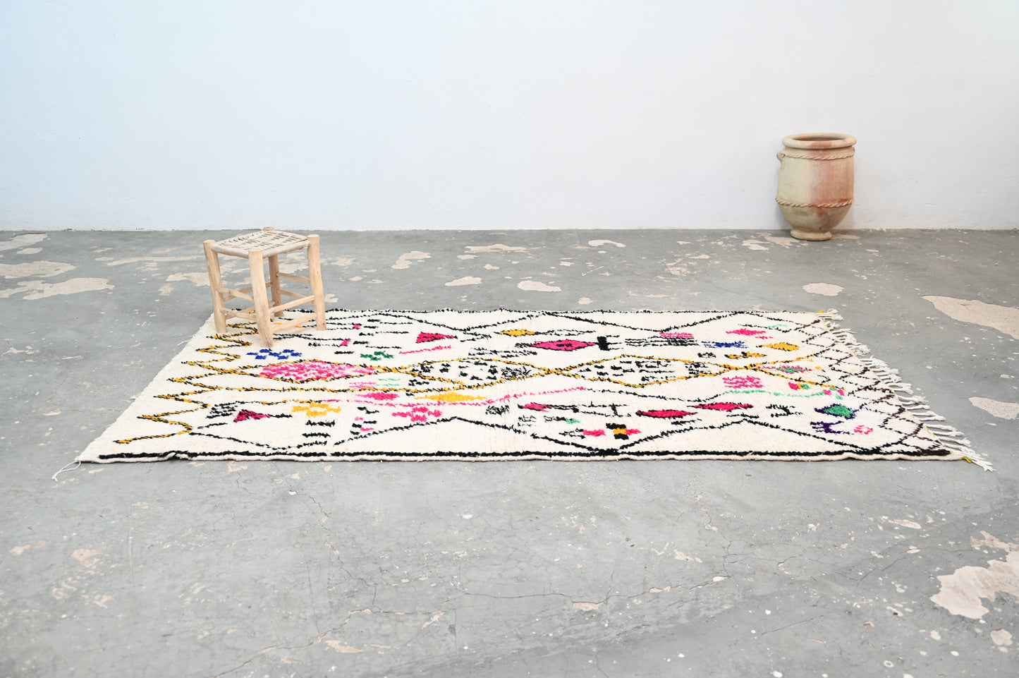 Rebolet| Tapis traditionnel Azilal 270 X 142 Cm