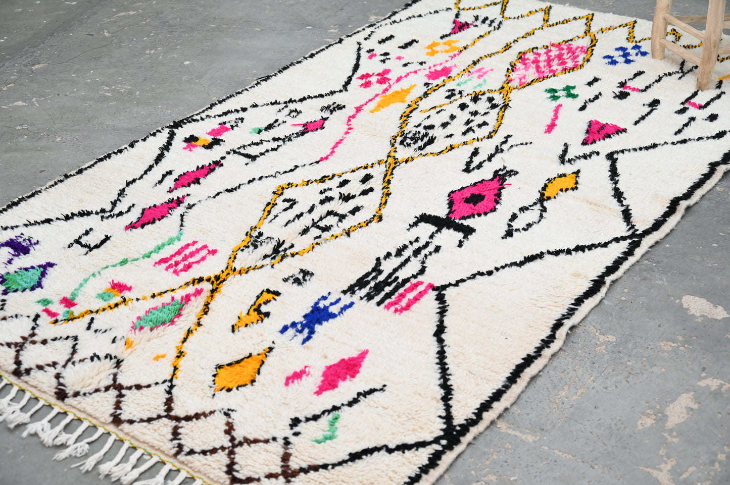 Rebolet| Tapis traditionnel Azilal 270 X 142 Cm