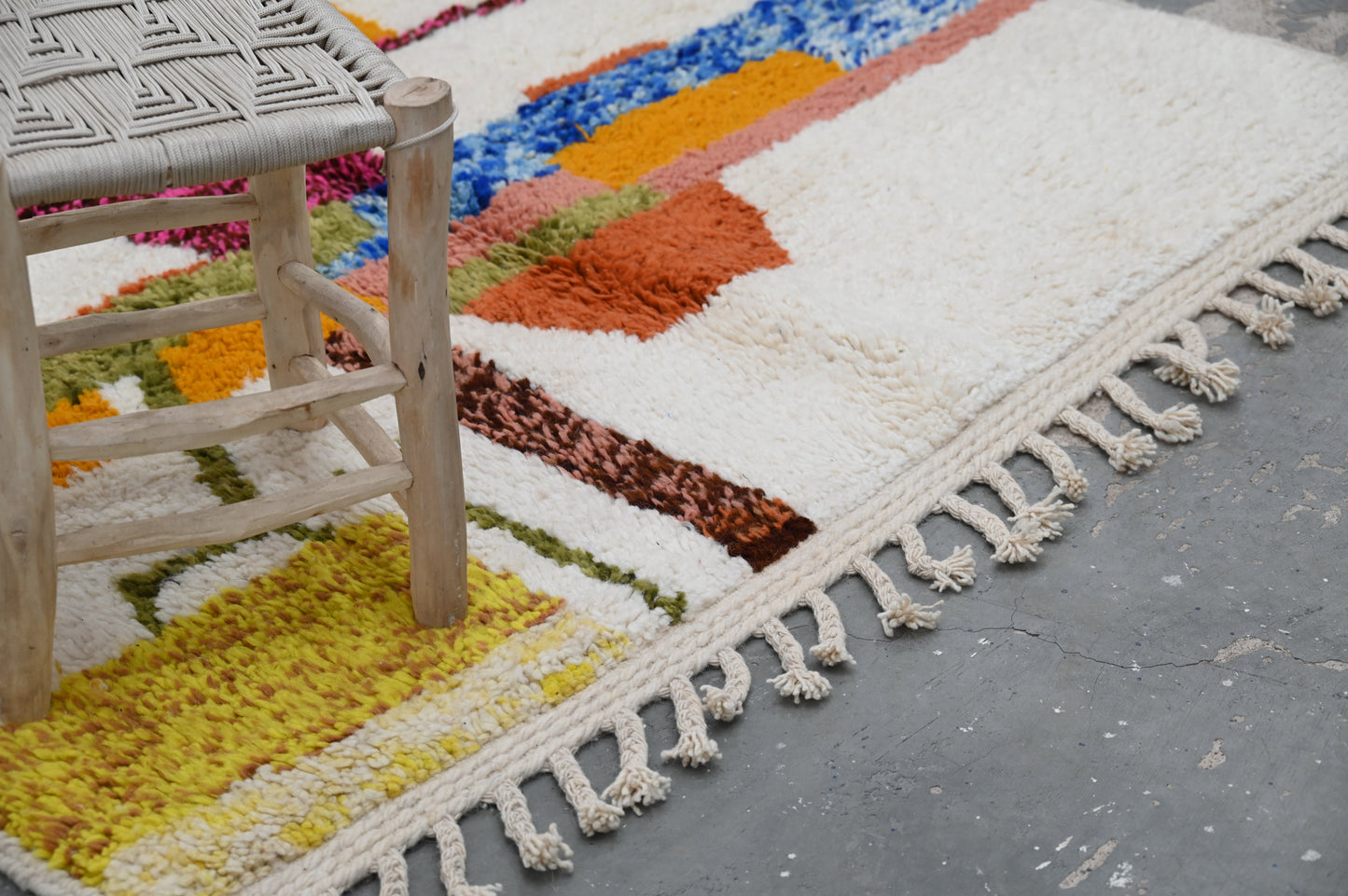 Rebolet| Tapis traditionnel Azilal 250 X 160 Cm