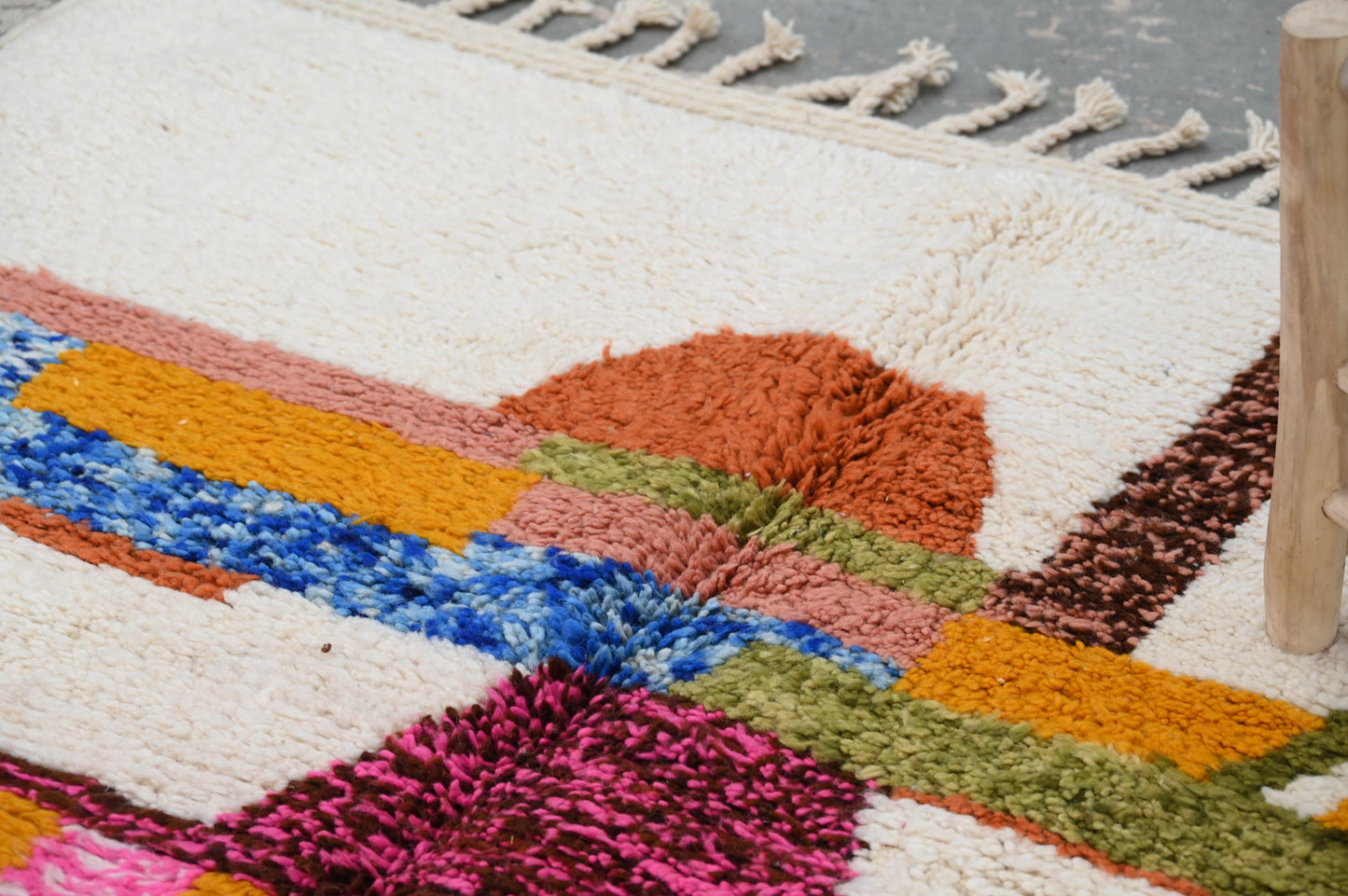 Rebolet| Tapis traditionnel Azilal 250 X 160 Cm