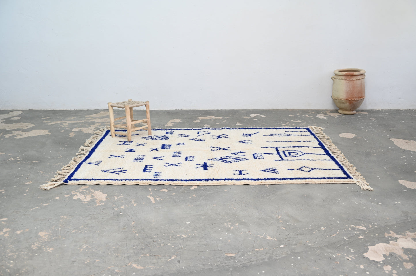 Rebolet| Tapis traditionnel Azilal 255 X 172 Cm