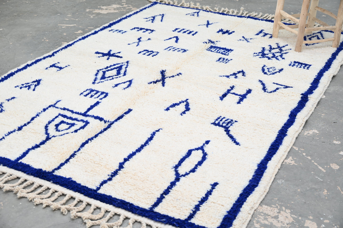 Rebolet| Tapis traditionnel Azilal 255 X 172 Cm