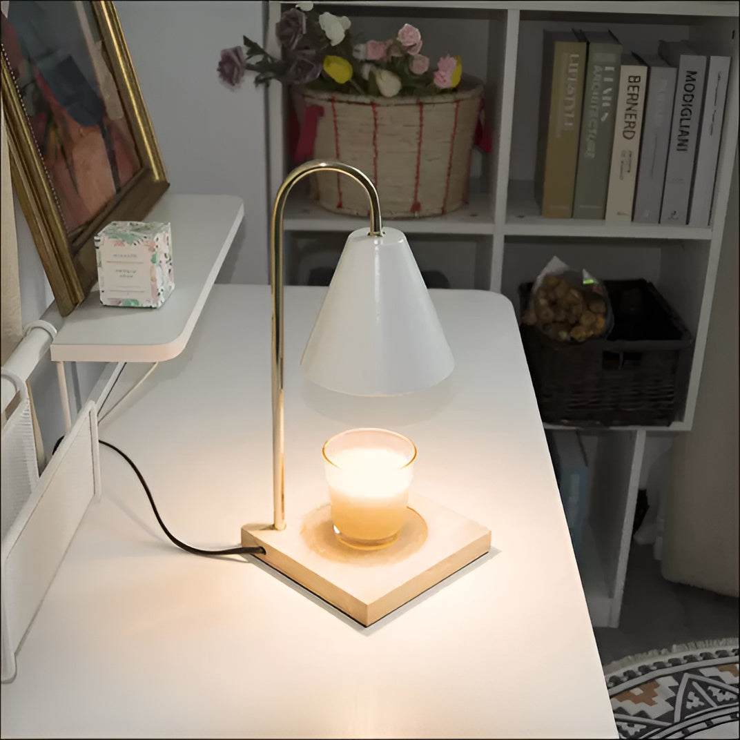 Rebolet| LuminaFlame - Gemütliche flammenlose Kerzenwärmer Lampe