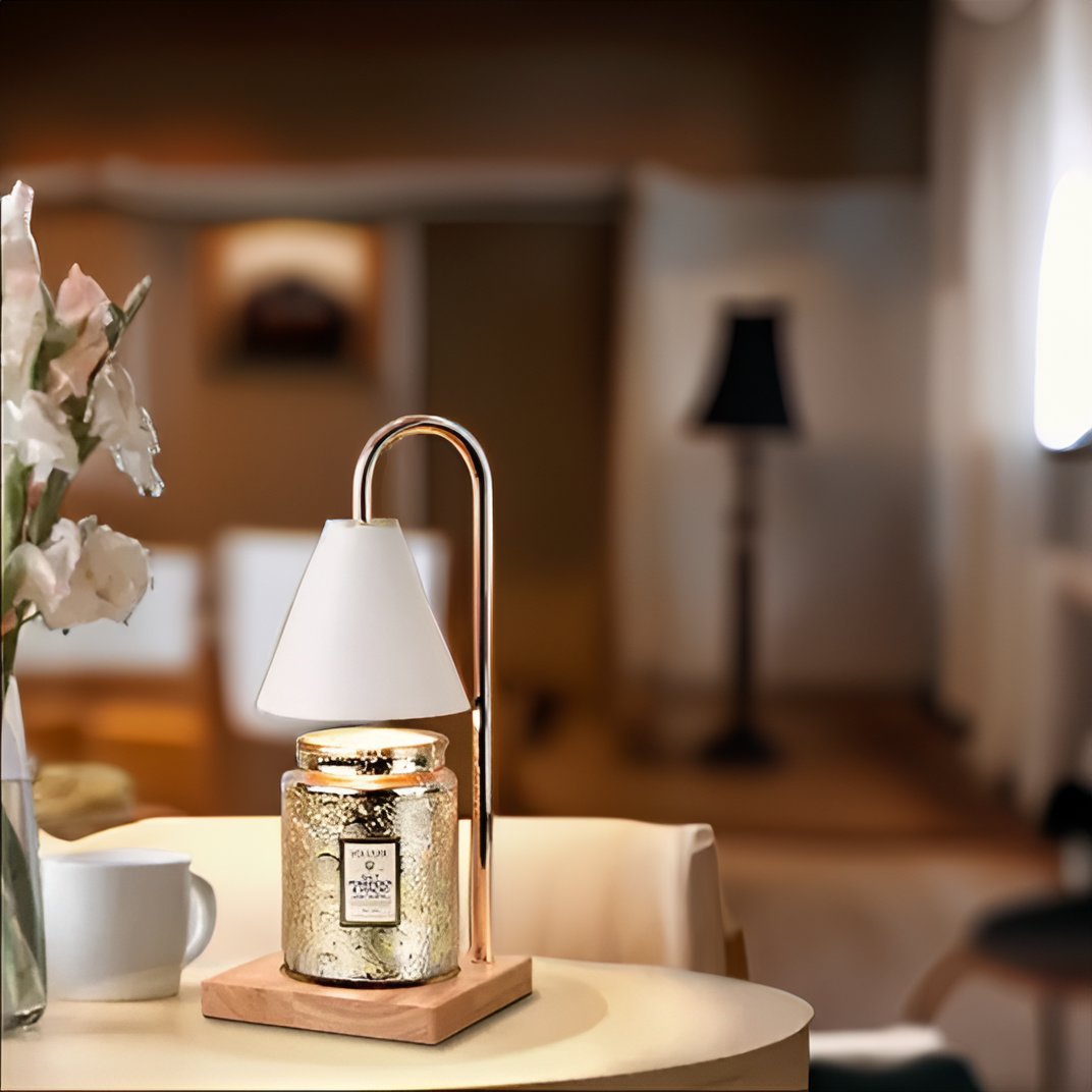 Rebolet| LuminaFlame - Gemütliche flammenlose Kerzenwärmer Lampe