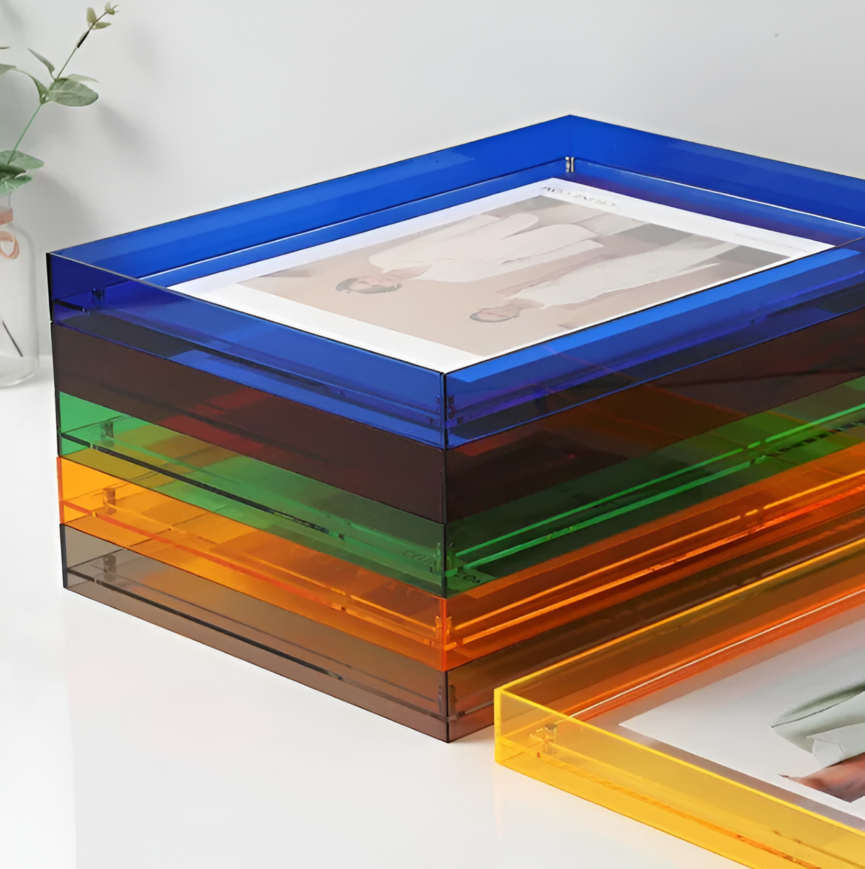 Rebolet| RectaCryl Bilderrahmen - Moderner, Minimalistischer Acryl Bilderrahmen