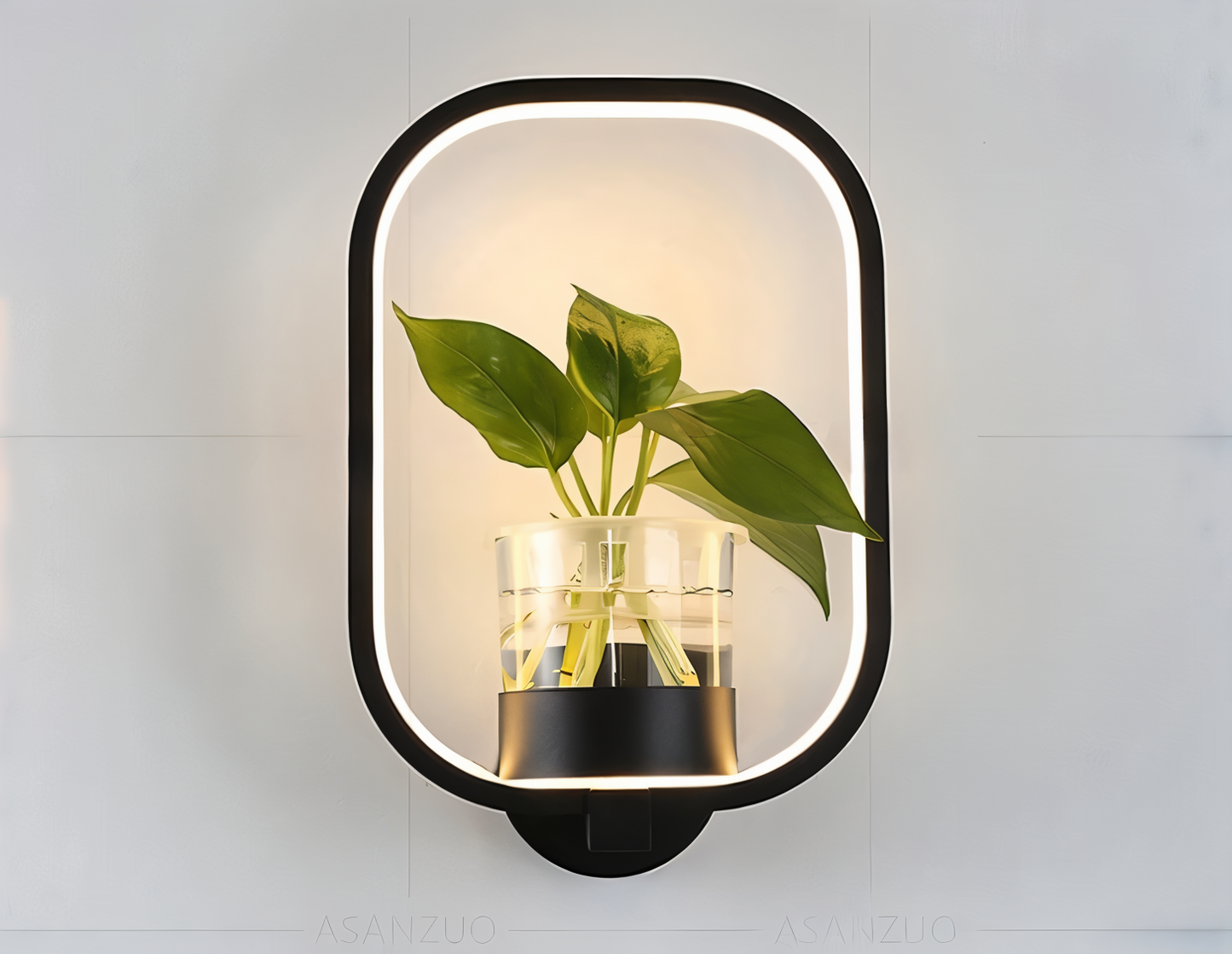 Rebolet| VerdantLume LED-Wandleuchte mit Pflanzenhalter