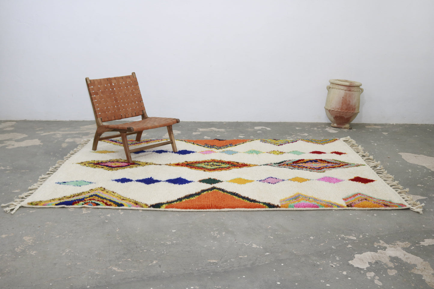 Rebolet| Tapis traditionnel Azilal 300 X 210 Cm