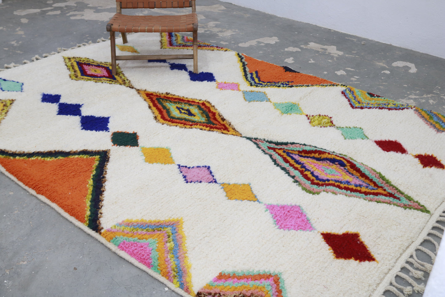 Rebolet| Tapis traditionnel Azilal 300 X 210 Cm