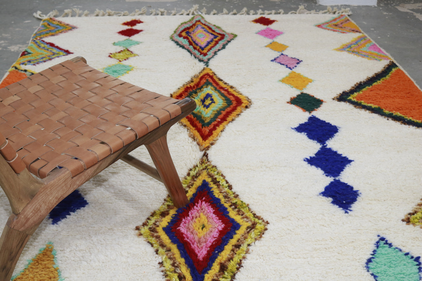 Rebolet| Tapis traditionnel Azilal 300 X 210 Cm