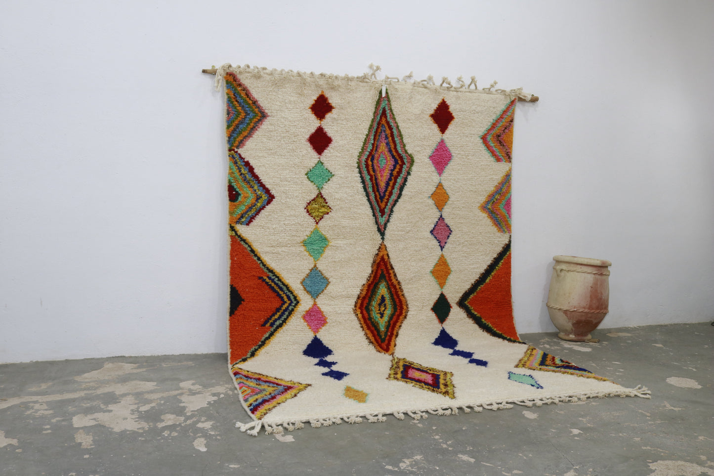 Rebolet| Tapis traditionnel Azilal 300 X 210 Cm