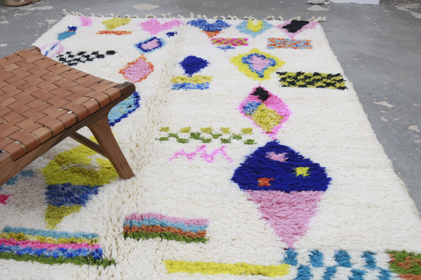 Rebolet| Tapis traditionnel Azilal 280 X 200 Cm