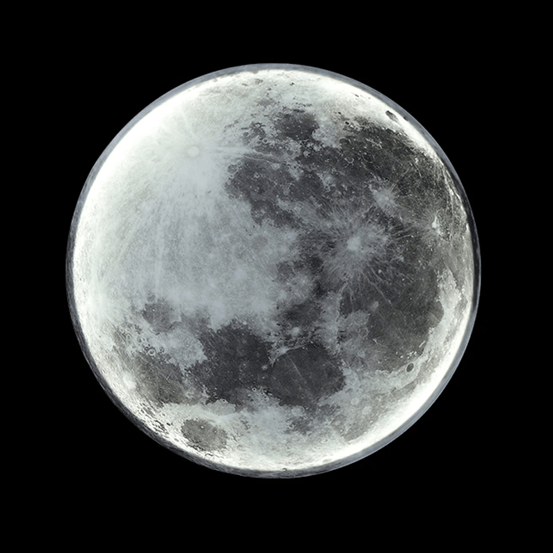 Rebolet| Moon lamp | Atmosphärische Wandbeleuchtung | Komfortable Nachtlampe