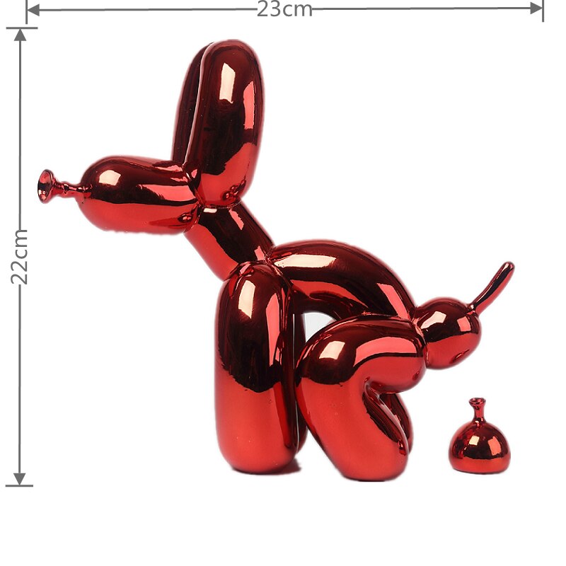 Rebolet| Balloon Dog Resin Figurine