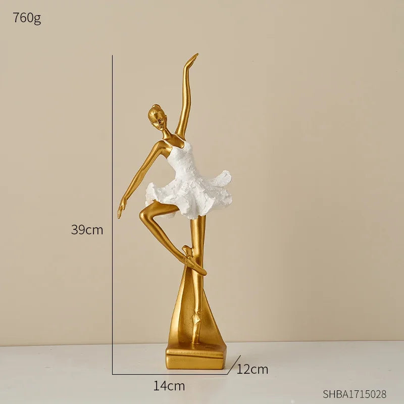 Rebolet| Balletttänzer Figur für Schreibtisch & Wohnraum