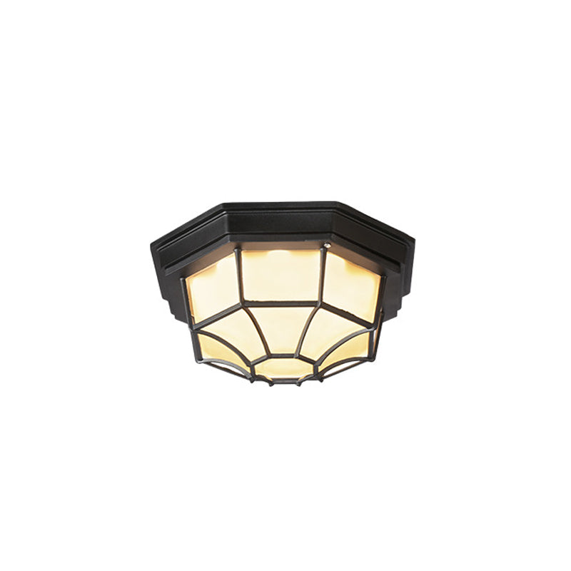 Rebolet| LunaShield LED-Deckenleuchte für den Außenbereich | Wetterfestes Design gemäß IP65