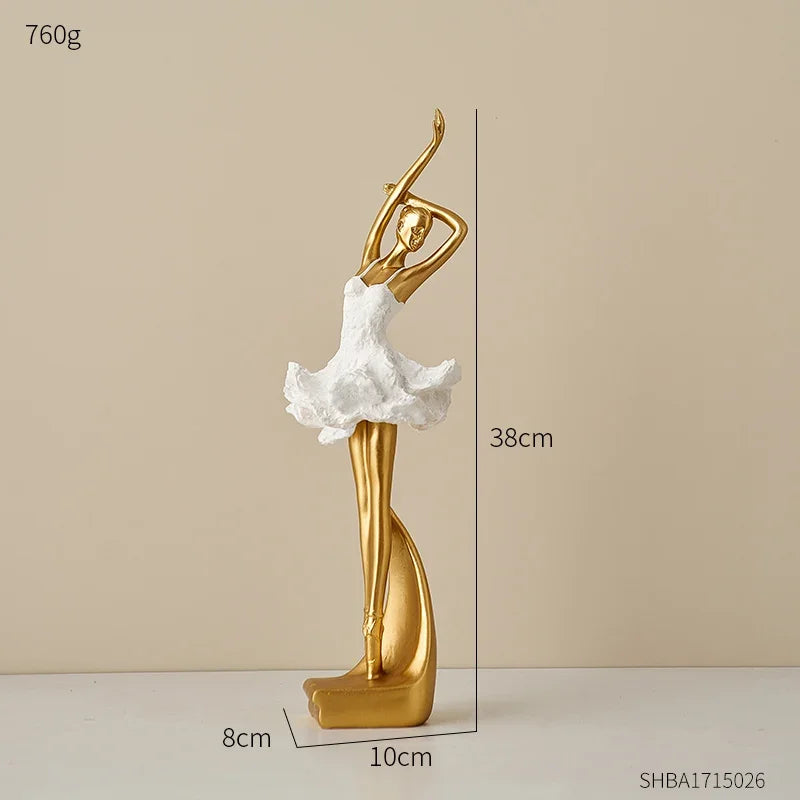 Rebolet| Balletttänzer Figur für Schreibtisch & Wohnraum