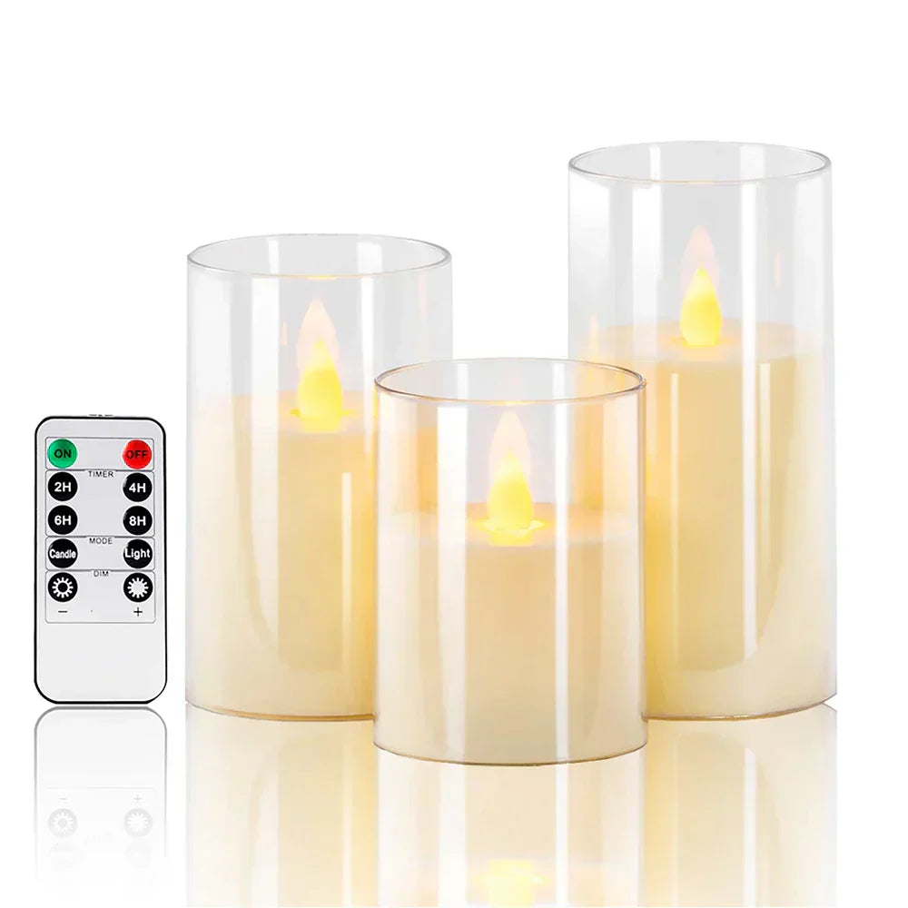Rebolet| Realistische LED-Kerzen mit atmosphärischem Flame-Effekt
