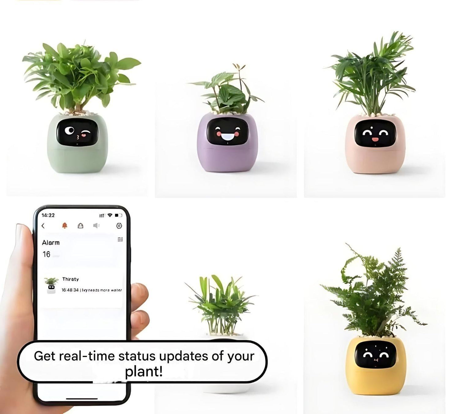 Rebolet| Automatischer smarter Blumentopf - GreenBuddy SmartPot