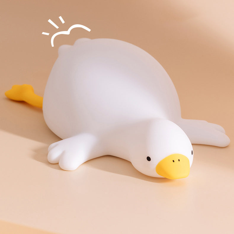 Rebolet| Große Weiße Gans Tap Tap LED Nachtlampe