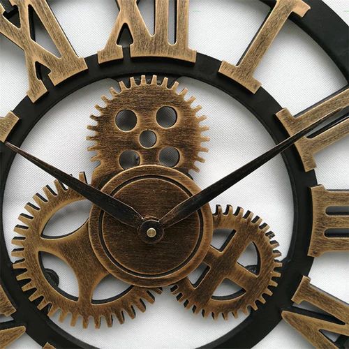 Rebolet| Industrial Wall Clock | Vintage Mechanical Design