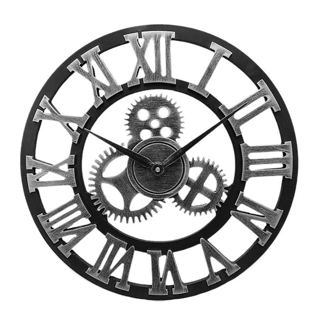 Rebolet| Industrial Wall Clock | Vintage Mechanical Design