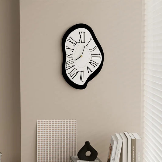 Rebolet| Surrealistische Wanduhr | Künstlerisches Numeral Design