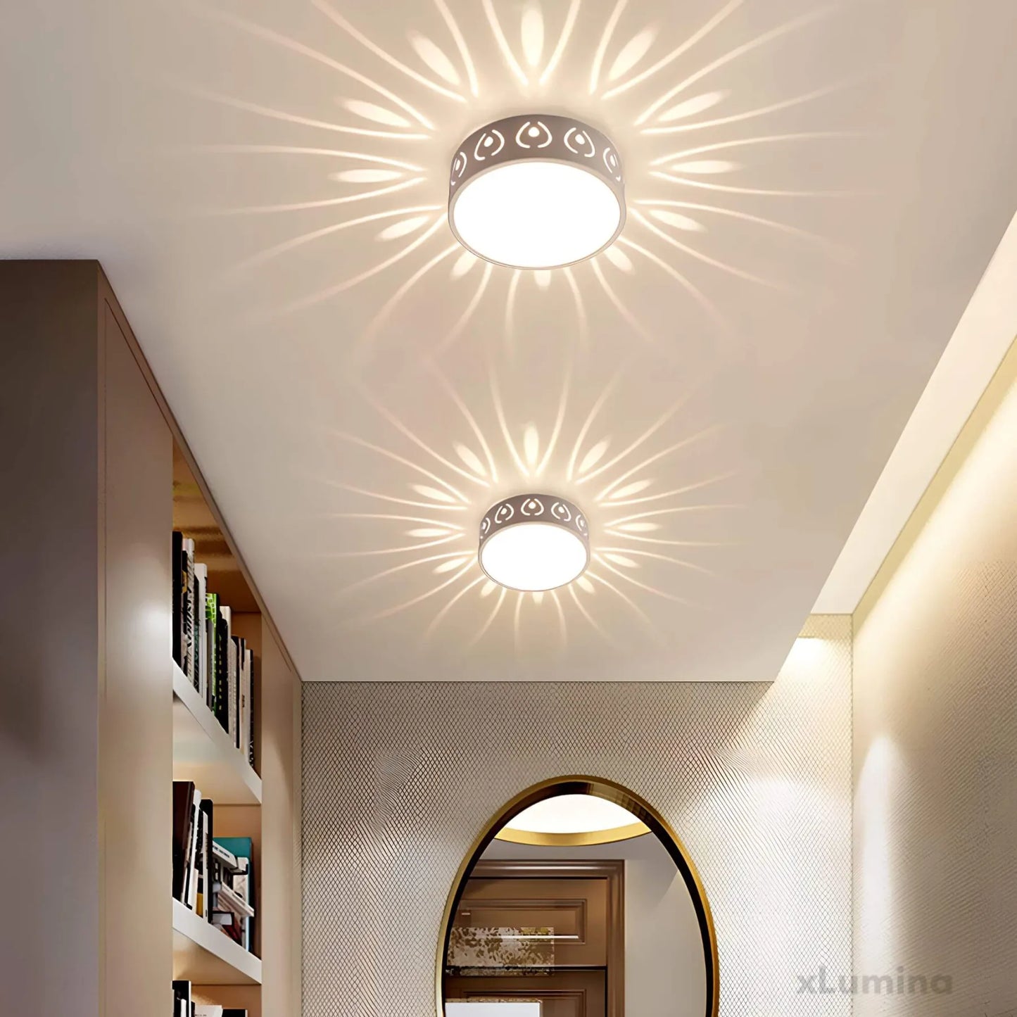 Rebolet| LED Deckenleuchte - für Eingang, Flur und Balkon
