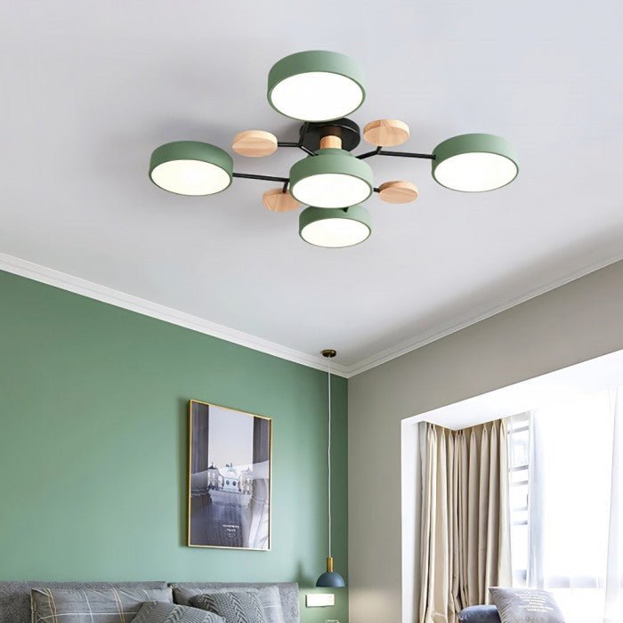 Rebolet| Skandinavische LED Deckenleuchte | Verzweigtes Modernes Lichtdesign