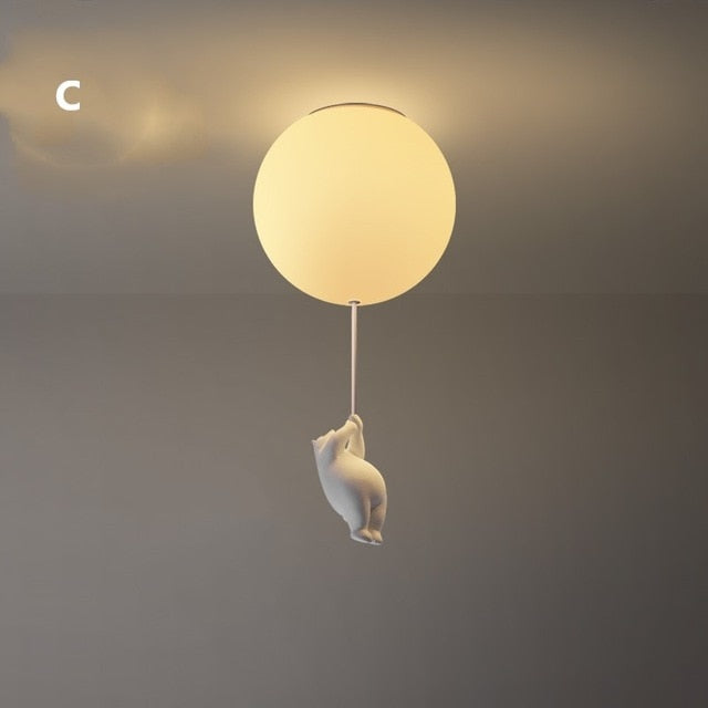 Rebolet| Balloon Bear Deckenleuchte | Verspieltes Bären Design